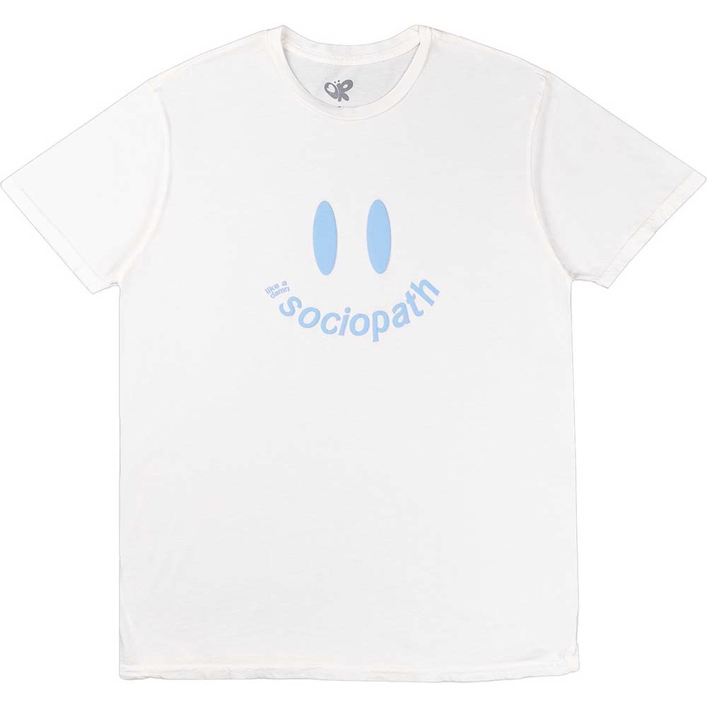 Olivia Rodrigo - Sociopath Heren Tshirt - Wit